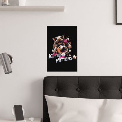 Kittens With Mittens Poster