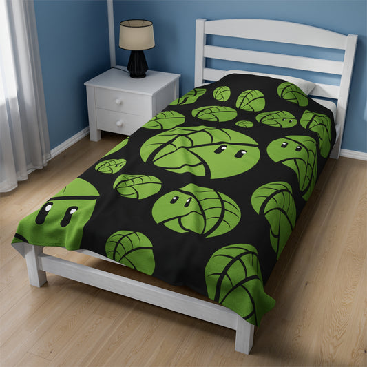 Cabbage Plush Blanket