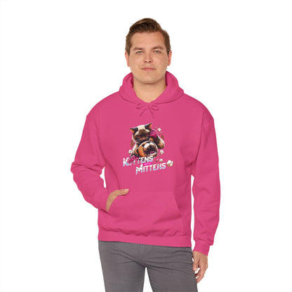 Kittens With Mittens Hooded Sweatshirt