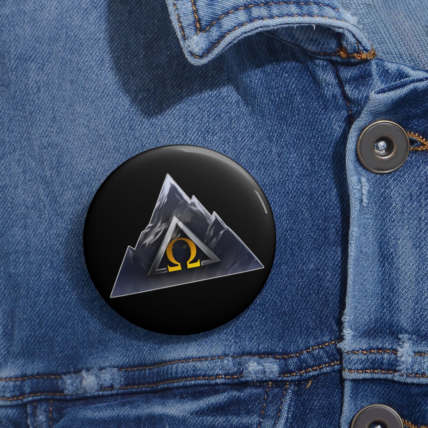 Olympus Smite League Pin